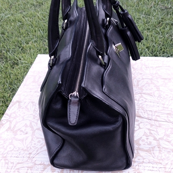 Coach Legacy Chelsea Leather Satchel Black - Picture 6 of 17